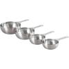 imageLe Creuset BatchBaking Measuring Cups Stainless Steel Set of 4 23 ampamp 34 ampamp 15 ampamp 2 cupsBatch Baking Measuring Cups