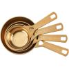 imageLe Creuset BatchBaking Measuring Cups Stainless Steel Set of 4 23 ampamp 34 ampamp 15 ampamp 2 cupsMeasuring Cups