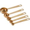 imageLe Creuset BatchBaking Measuring Cups Stainless Steel Set of 4 23 ampamp 34 ampamp 15 ampamp 2 cupsMeasuring Spoons