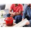 imageLe Creuset Enamel On Steel Stockpot 8 qt OysterCerise