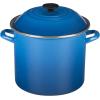 imageLe Creuset Enamel On Steel Stockpot 8 qt OysterMarseille