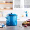 imageLe Creuset Enamel On Steel Stockpot 8 qt OysterMarseille