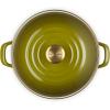 imageLe Creuset Enamel On Steel Stockpot 8 qt OysterOlive