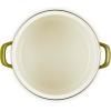 imageLe Creuset Enamel On Steel Stockpot 8 qt OysterOlive