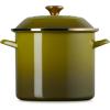 imageLe Creuset Enamel On Steel Stockpot 8 qt OysterOlive