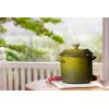 imageLe Creuset Enamel On Steel Stockpot 8 qt OysterOlive