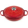 imageLe Creuset Enameled Cast Iron Signature Cookware Set 5 pc  WhiteCerise