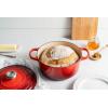 imageLe Creuset Enameled Cast Iron Signature Cookware Set 5 pc  WhiteCerise