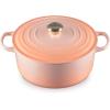 imageLe Creuset Enameled Cast Iron Signature Cookware Set 5 pc  WhitePeche