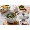 imageLe Creuset Enameled Cast Iron Signature Cookware Set 5 pc  WhitePeche