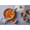 imageLe Creuset Enameled Cast Iron Signature Cookware Set 5 pc  WhitePeche