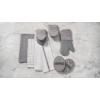 imageLe Creuset Textile Oven Mitt15quot SableCharbon