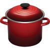 imageLe Creuset Enamel On Steel Stockpot 8 qt OysterCerise