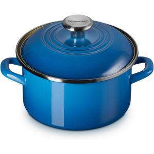 imageLe Creuset Enamel on Steel Traditional Petite Stockpot 38qt WhiteMarseille