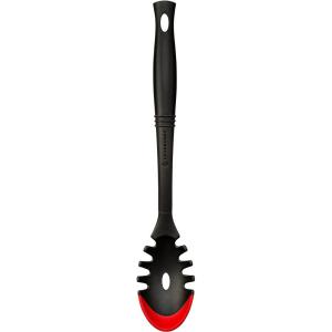 imageLe Creuset Revolution BiMaterial Saute Spoon 135quot x 25quot CeriseCerise