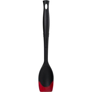 imageLe Creuset Revolution BiMaterial Saute Spoon 135quot x 25quot CeriseCerise Cherry Red