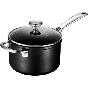imageLe Creuset Toughened Nonstick PRO Saucepan With Glass Lid 4 qt3 Quart