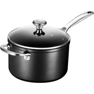 imageLe Creuset Toughened Nonstick PRO Saucepan With Glass Lid 4 qt4 Quart