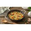 imageLe Creuset Essential Nonstick Ceramic Shallow Braiser with Glass Lid 39 qt