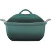 imageLe Creuset Heritage Stoneware Deep Baker with Lid 45 qt WhiteArtichuat