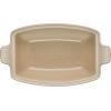imageLe Creuset Heritage Stoneware Deep Baker with Lid 45 qt WhiteCerise