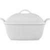 imageLe Creuset Heritage Stoneware Deep Baker with Lid 45 qt WhiteWhite
