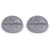 imageLe Creuset Set of 2 Silicone Pot Grips NoirCharbon