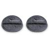 imageLe Creuset Set of 2 Silicone Pot Grips NoirNoir