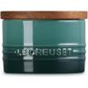 imageLe Creuset Signature Salt Cellar and Storage Canister with Wood Lid 12 qt WhiteArtichaut