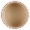 imageLe Creuset Signature Salt Cellar and Storage Canister with Wood Lid 12 qt WhiteCerise