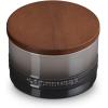 imageLe Creuset Signature Salt Cellar and Storage Canister with Wood Lid 12 qt WhiteOyster