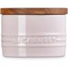 imageLe Creuset Signature Salt Cellar and Storage Canister with Wood Lid 12 qt WhiteShallot
