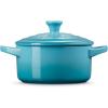 imageLe Creuset Stoneware Mini Round Cocotte 14 oz WhiteCaribbean