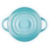 imageLe Creuset Stoneware Mini Round Cocotte 14 oz WhiteCaribbean