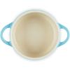 imageLe Creuset Stoneware Mini Round Cocotte 14 oz WhiteCaribbean