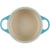 imageLe Creuset Stoneware Mini Round Cocotte 14 oz WhiteCaribbean