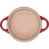 imageLe Creuset Stoneware Mini Round Cocotte 14 oz WhiteCerise
