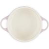 imageLe Creuset Stoneware Mini Round Cocotte 14 oz WhiteCerise