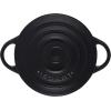 imageLe Creuset Stoneware Mini Round Cocotte 14 oz WhiteLicorice