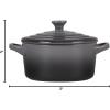 imageLe Creuset Stoneware Mini Round Cocotte 14 oz WhiteOyster