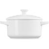 imageLe Creuset Stoneware Mini Round Cocotte 14 oz WhiteOyster