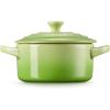 imageLe Creuset Stoneware Mini Round Cocotte 14 oz WhitePalm