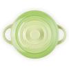 imageLe Creuset Stoneware Mini Round Cocotte 14 oz WhitePalm