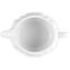 imageLe Creuset Stoneware Pumpkin Gravy Boat with Lid 14 oz OliveWhite