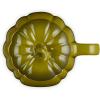 imageLe Creuset Stoneware Pumpkin Mug with Lid 14 oz PersimmonOlive