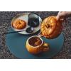 imageLe Creuset Stoneware Pumpkin Mug with Lid 14 oz PersimmonPersimmon