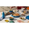 imageLe Creuset Stoneware Set of 4 Soup Bowls 22 oz 625quot each WhiteCerise