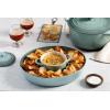 imageLe Creuset Stoneware Signature Oval Chip and Dip Platter 13quot CeriseOyster