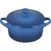 imageLe Creuset Stoneware Mini Round Cocotte 14 oz WhiteMarseille