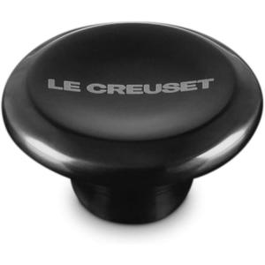 imageLe Creuset Signature Stainless Steel Knob LargeBlack Nickle